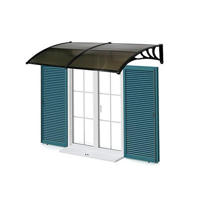 Attractif cadre en plastique durable polycarbonate auvents creux pour balcon