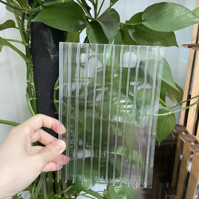 5 mm de feuille creuse en polycarbonate à double paroi 100% vierge avec revêtement UV