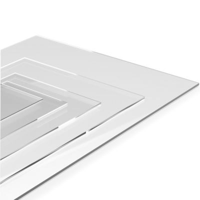 La feuille de macrolon en plastique de polycarbonate pour la décoration architecturale 1,6 mm-1,8 mm