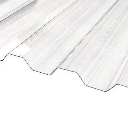 Panneaux de toiture UV ondulés de 10 mm pour serre 100% Virgin Bayer