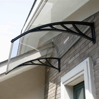 CE SGS Polycarbonate Armes de auvents de fenêtre Canopy Bracket Pour des solutions d'ombrage supérieures