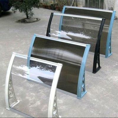 Tente de balcon de fenêtre de 1200 mm de long avec plastique transparent et installation facile