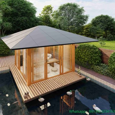 Un bon prix. Le pavillon en aluminium de style salon de thé japonais découvre beauté et fonctionnalité en ligne