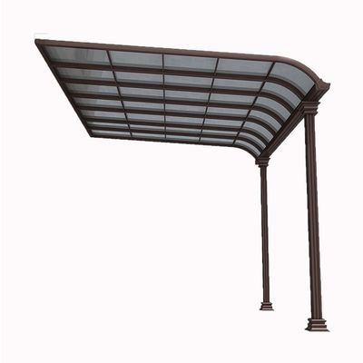 Tente en polycarbonate moderne avec cadre en aluminium pour le parking de votre véhicule