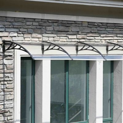 Hauteur réglable réduire le nez des supports en plastique polycarbonate PC Canopy pour l'extérieur d'utilisation générale