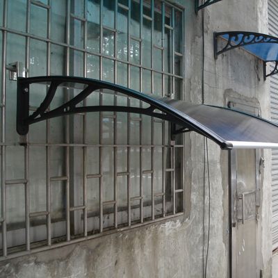 Assises extérieures PC Canopy Bracket pour polycarbonate en feuille creuse ou solide