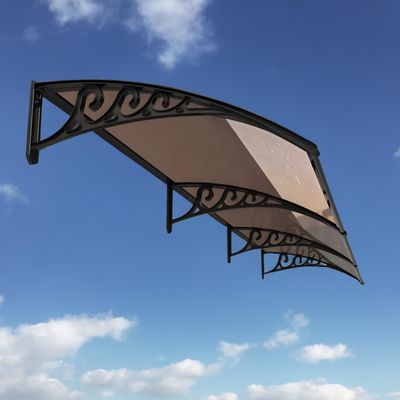 Personnaliser le support en plastique DIY PC Canopy Kit avec des feuilles creuses en polycarbonate résistant aux intempéries