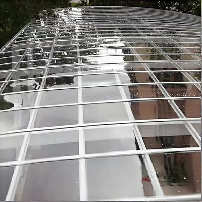 Résistant aux intempéries 1,2 g/cm3 feuilles de toiture en polycarbonate massif avec anti-UV