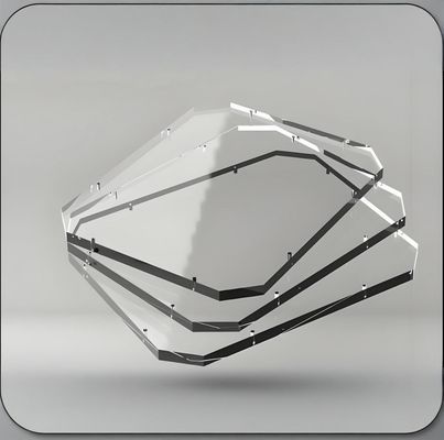 Un bon prix. coupe personnalisée Transparent 3mm 3,05m*3,05m Folie acrylique PMMA pour signalisation et affichage en ligne