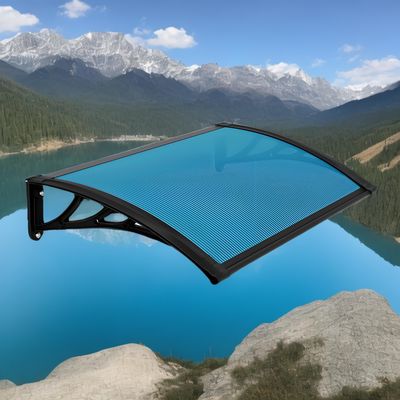 Tente de fenêtre en polycarbonate résistant aux chocs Performance optimale Durabilité élevée