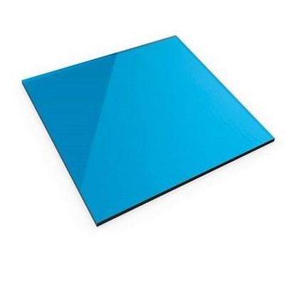 1mm-18mm 5 pieds*100 pieds Protection UV Longue durée de vie et couleur Bleue Polycarbonate