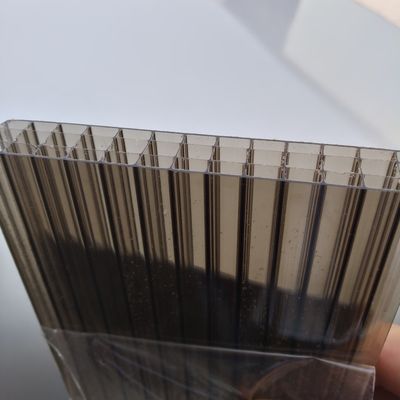 Des feuilles creuses en PC à quatre couches de couleurs personnalisables, très résistantes aux rayons du soleil.