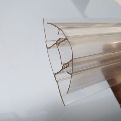 Profil H et U du connecteur de feuille de polycarbonate léger personnalisable