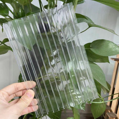 Couverture en feuille creuse en polycarbonate transparent de 6 mm avec protection UV