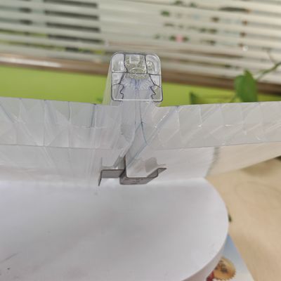 Un bon prix. Plaque de polycarbonate à profil X à verrouillage en U - Toiture résistante aux chocs légère pour les auvents en ligne