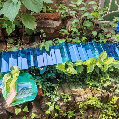 Un bon prix. Panneau PC ondulé bleu de 0,8 mm à 2,8 mm pour toiture et auvent résistant aux intempéries en ligne