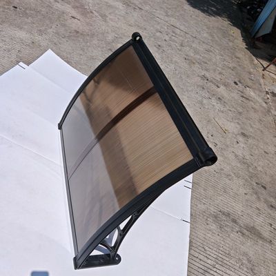 Un bon prix. Factory 1m*1.2m Bronze Effortless Assembly DIY Polycarbonate Awning with Plastic Frame amp Impact-Resistant amp UV-Resistant Panels en ligne