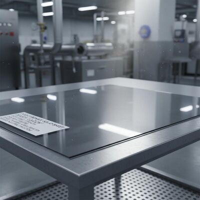 Un bon prix. Feuille solide en polycarbonate, densité 1,2 gcm3, matériau transparent durable à haute résistance aux chocs pour les applications industrielles en ligne