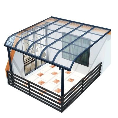 Un bon prix. Matériau de voile en polycarbonate Bricolage auvent en polycarbonate offrant une transmission de la lumière de 20 à 90 % excellent choix pour les auvents en ligne