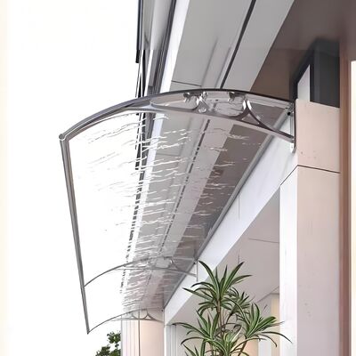 Un bon prix. Cadre en aluminium Polycarbonate Rideaux de fenêtre Rideaux de porte Rideaux de fenêtre Rideaux de protection Durable Résistant aux intempéries Couverture légère en ligne