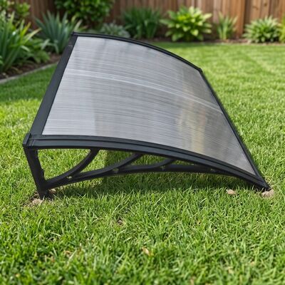 Un bon prix. Couverture de porte en polycarbonate montée sur le mur offrant une résistance aux intempéries de moins 40 °C à 120 °C en ligne